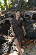 Load image into Gallery viewer, ʻOpihi Aloha Shirt Dress
